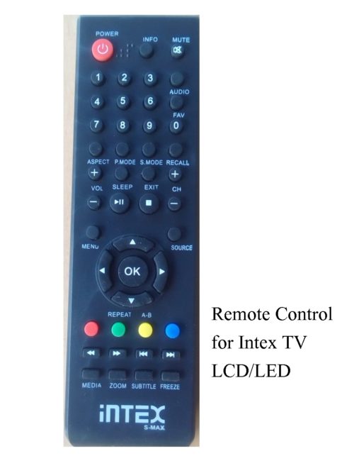 Remote Control for Intex TV LCD/LED