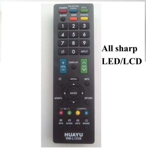 sharp led remote